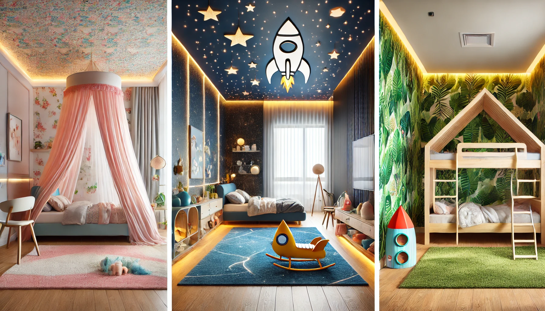 غرف نوم اطفال الرياض 3