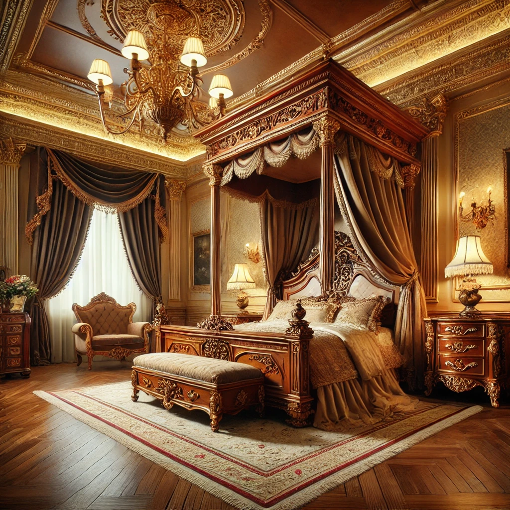 غرف نوم كلاسيك بالرياض