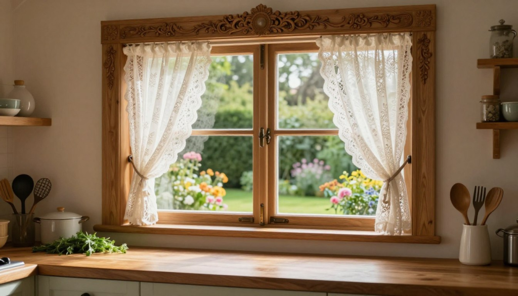 تصميم أبواب ونوافذ خشبية فاخرة بالرياض image